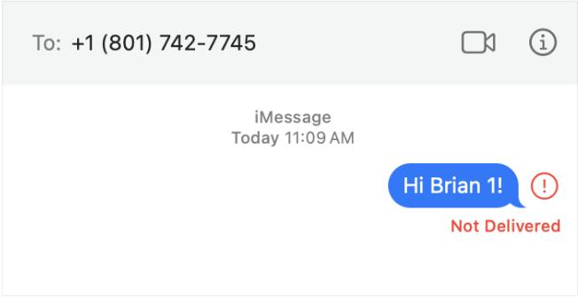 iMessage Shortcut Mac