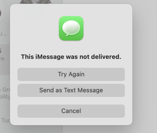 iMessage Shortcut Mac